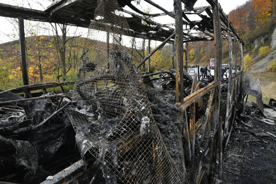Zapalio se bus pun djece blizu Požege: 'Bili su jako uplašeni'