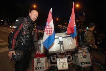 Karavana motorista koja je krenula iz Dubrovnika stigla je u Osijek