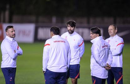 Zagreb: Hrvatska nogometna reprezentacija odradila je trening