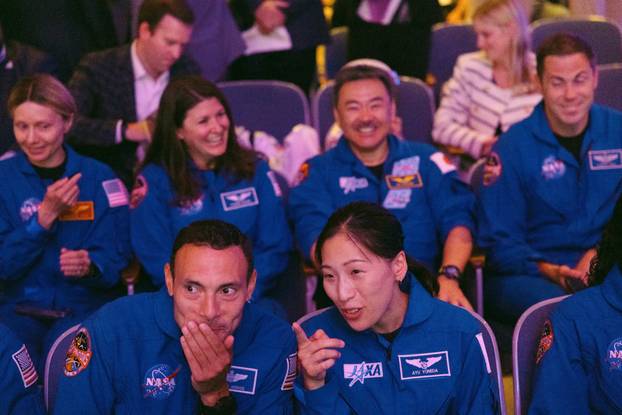 NASA Artemis III crew unveiled at Houston event