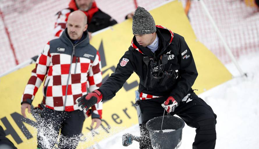 Zagreb: Prva vožnja muškog slaloma Audi FIS Svjetskog skijaškog kupa