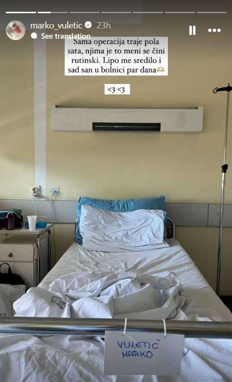 Hrvatski influencer završio je u bolnici: 'Život ti priredi svašta'