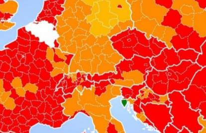 Istra je jedina zelena regija u Europi na svjetskoj korona karti