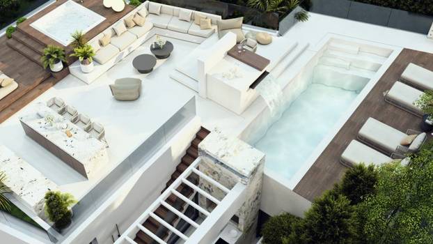 FOTO Vila u Trogiru prodaje se za 2,5 milijuna eura: Ima bazen na krovu i samo 3 spavaće sobe