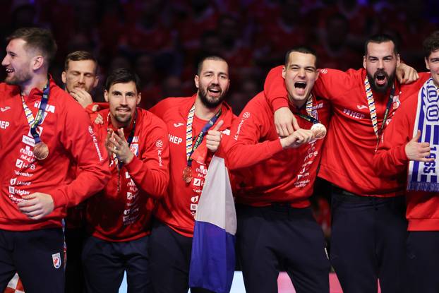 Dodjela medalja hrvatskoj rukometnoj reprezentaciji