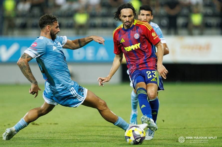 Zira - Hajduk 1-1: Sjajna akcija Kalika i Hrgovića spasila 'bile', u Splitu će morati igrati bolje