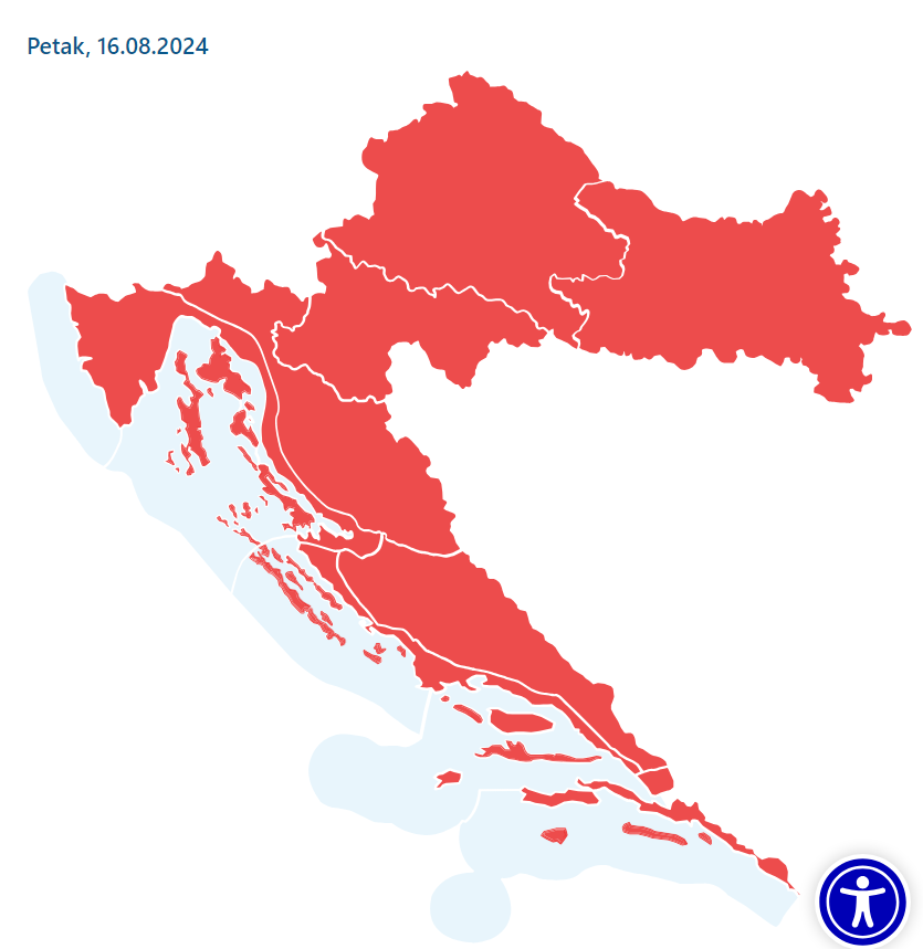 Evo kad stiže kraj paklenih vrućina! Već za vikend nas očekuje grmljavina i nevrijeme