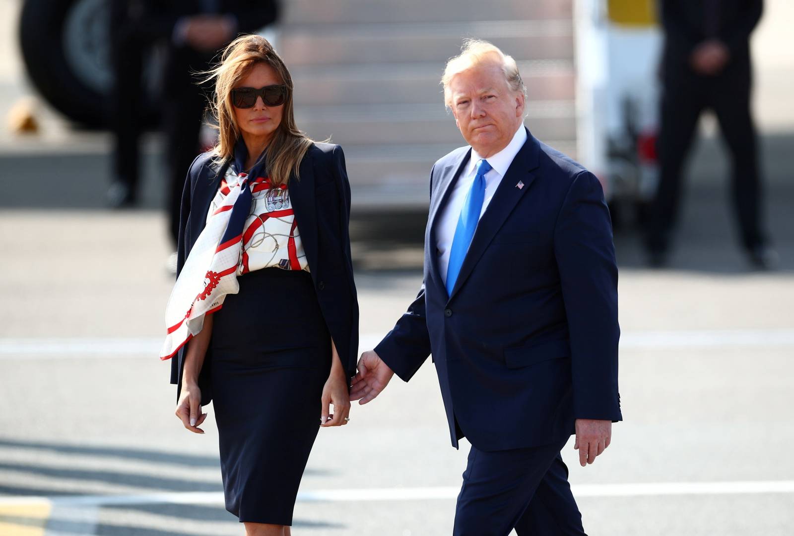 U.S. President Donald Trump visits Britain