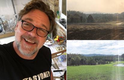 Russell Crowe pokazao imanje u Australiji: Kiša donijela život