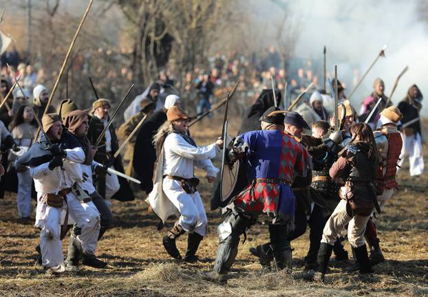 Donja Stubica: Uprizorenje zavrÅ¡ne bitke na stubiÄkom polju koja se odigrala 1573. godine