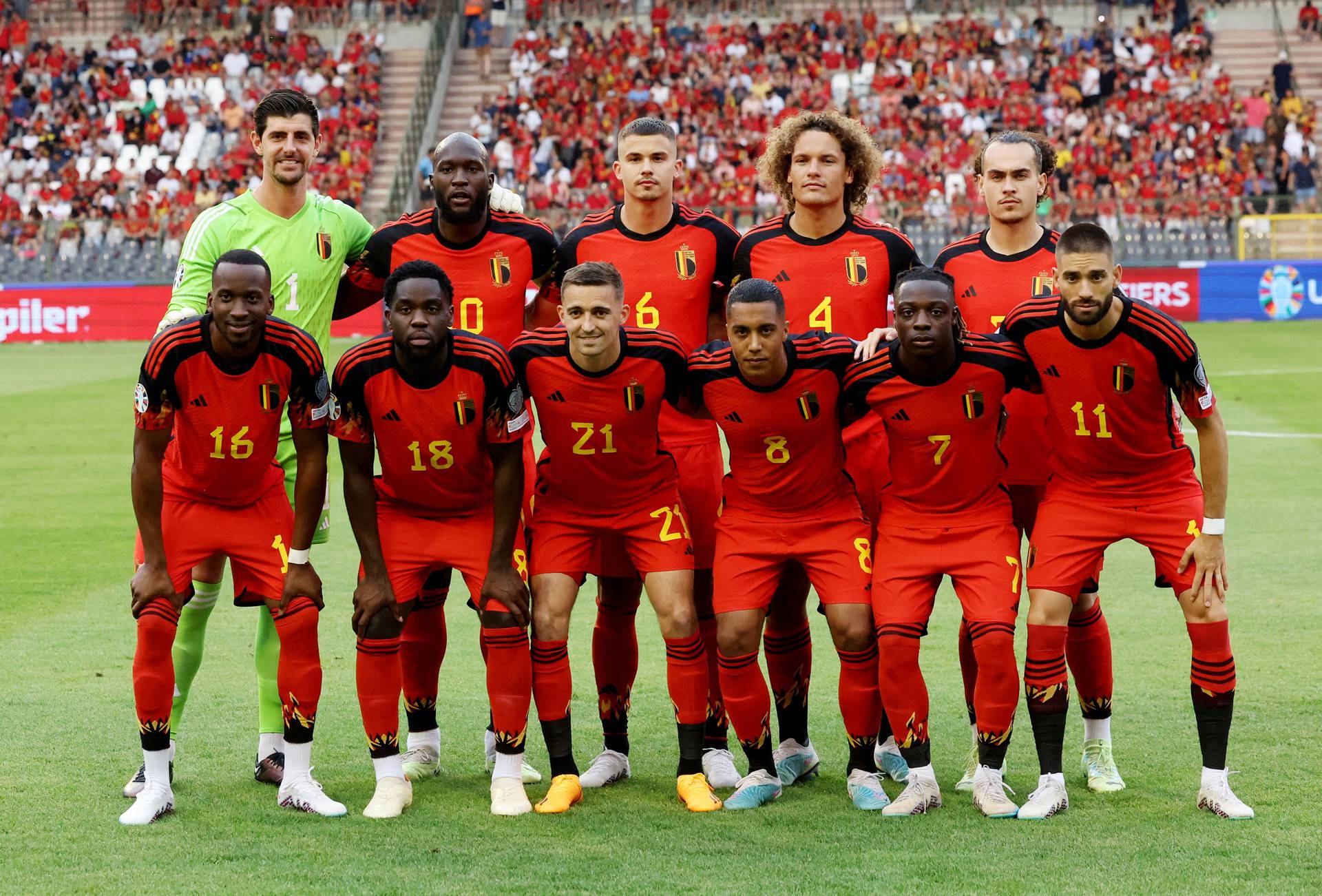 FILE PHOTO: UEFA Euro 2024 Qualifier - Group F - Belgium v Austria