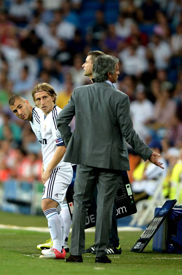 Real Madrid v Manchester City, UEFA Champions League football match, Santiago Bernabeu Stadium, Madrid, Spain - 18 Sep 2012