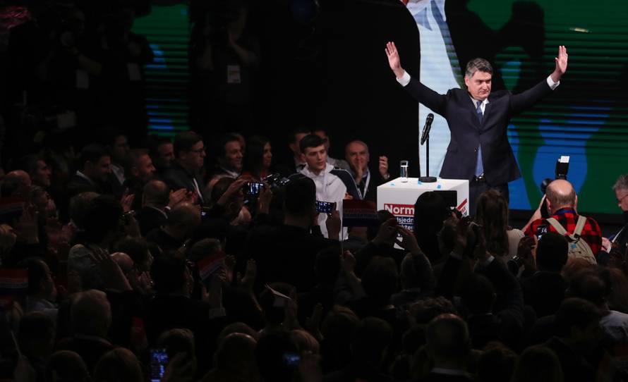 Zagreb: Zoran Milanović obratio se nakon objave prvih nesluženih rezultata