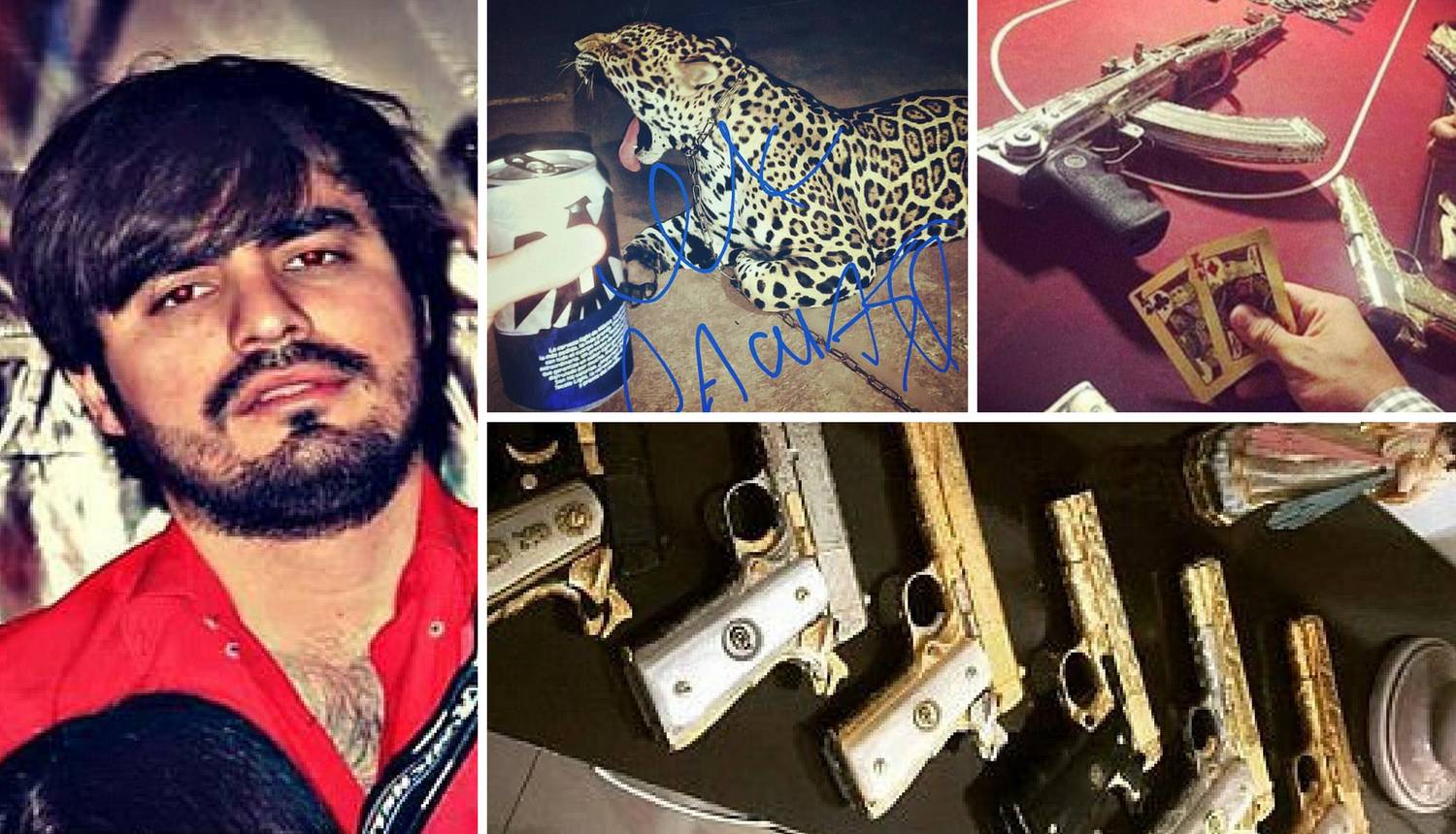 I narko dileri vole Instagram: Zlatne puške, tigrovi, alkohol...