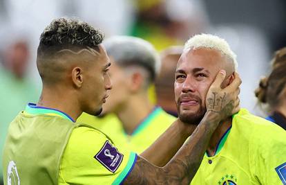 Selecao zaplakao nakon ogleda s Hrvatskom. Neymar slomljen