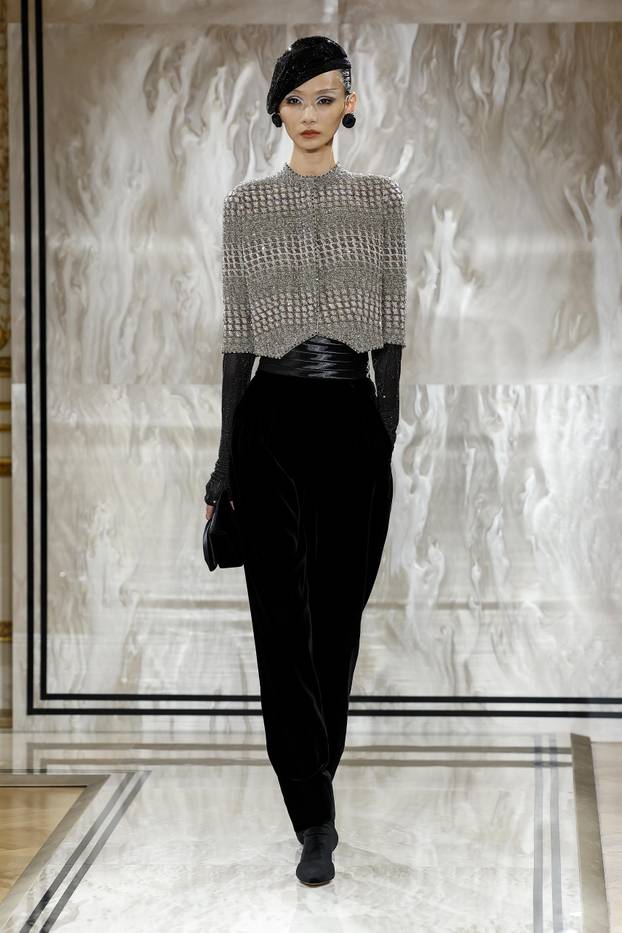 GIORGIO ARMANI PRIVÃ Haute Couture Fall/Winter 2025-2026 Runway during Paris Haute Couture Fashion Week on July 2025 - Paris; France 08/07/2025