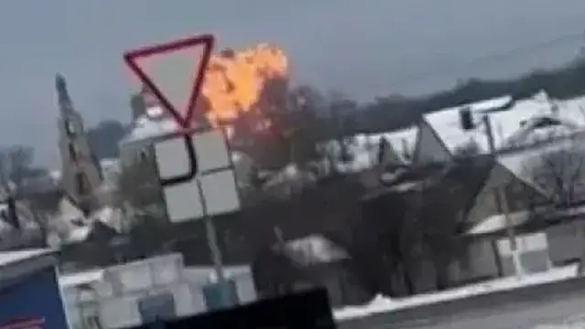 Objavili su video nesreće: Pao ruski avion sa zarobljenicima iz Ukrajine! Poginulo je 65 ljudi