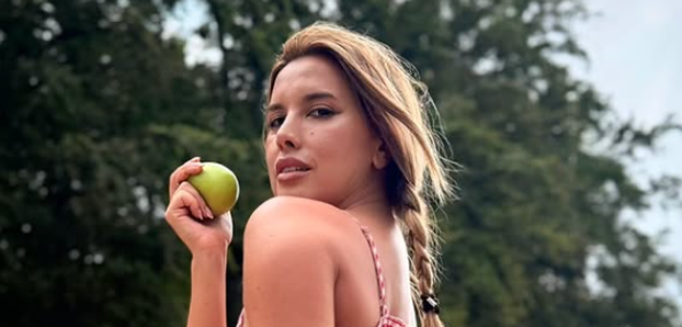 FOTO Rastezanje na svježem zraku: Nives Celzijus pokazala koliko može dignut' nogu