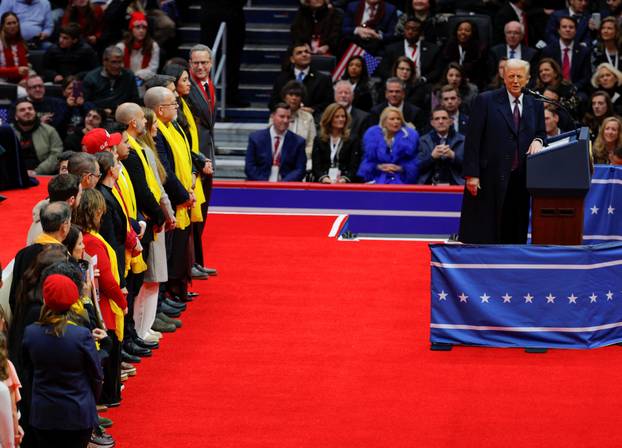 Inauguration ceremony for Trump's second presidential term