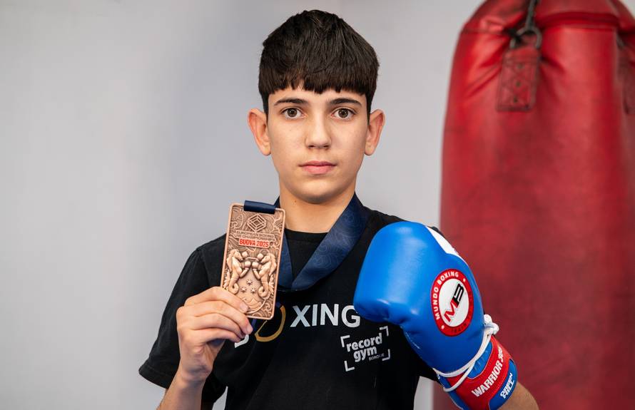 Zagreb: Mladi boksač Vito Rupčić