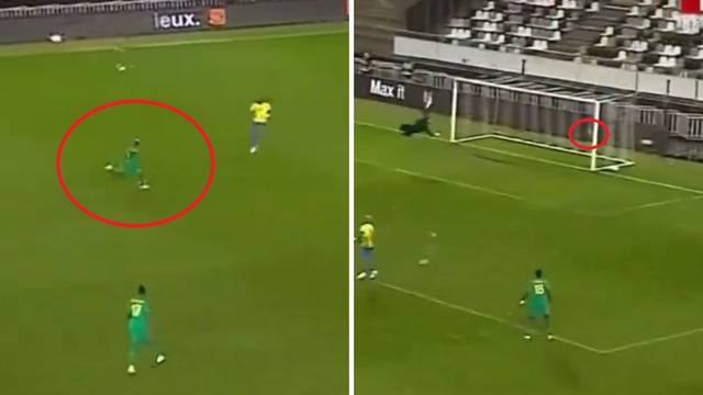 VIDEO Bivši igrač Kustošije i Barcelonin talent zabio golčinu s 35 metara u debiju za Senegal