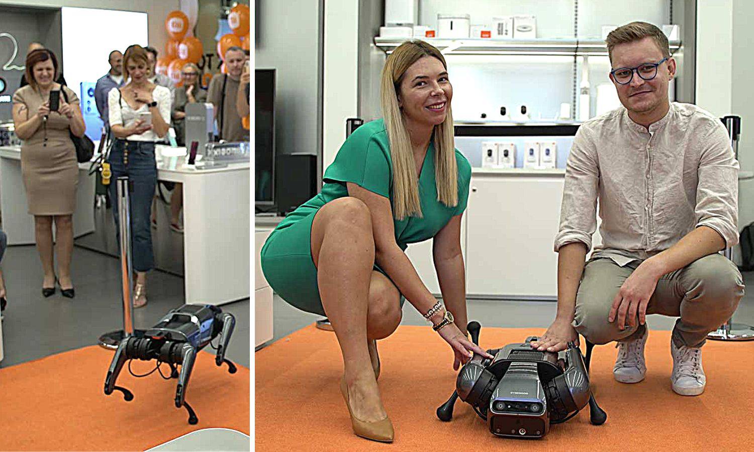 U Zagrebu predstavili robotskog psa: Trči do 12 km/h, sam snima okolinu i sluša naredbe vlasnika