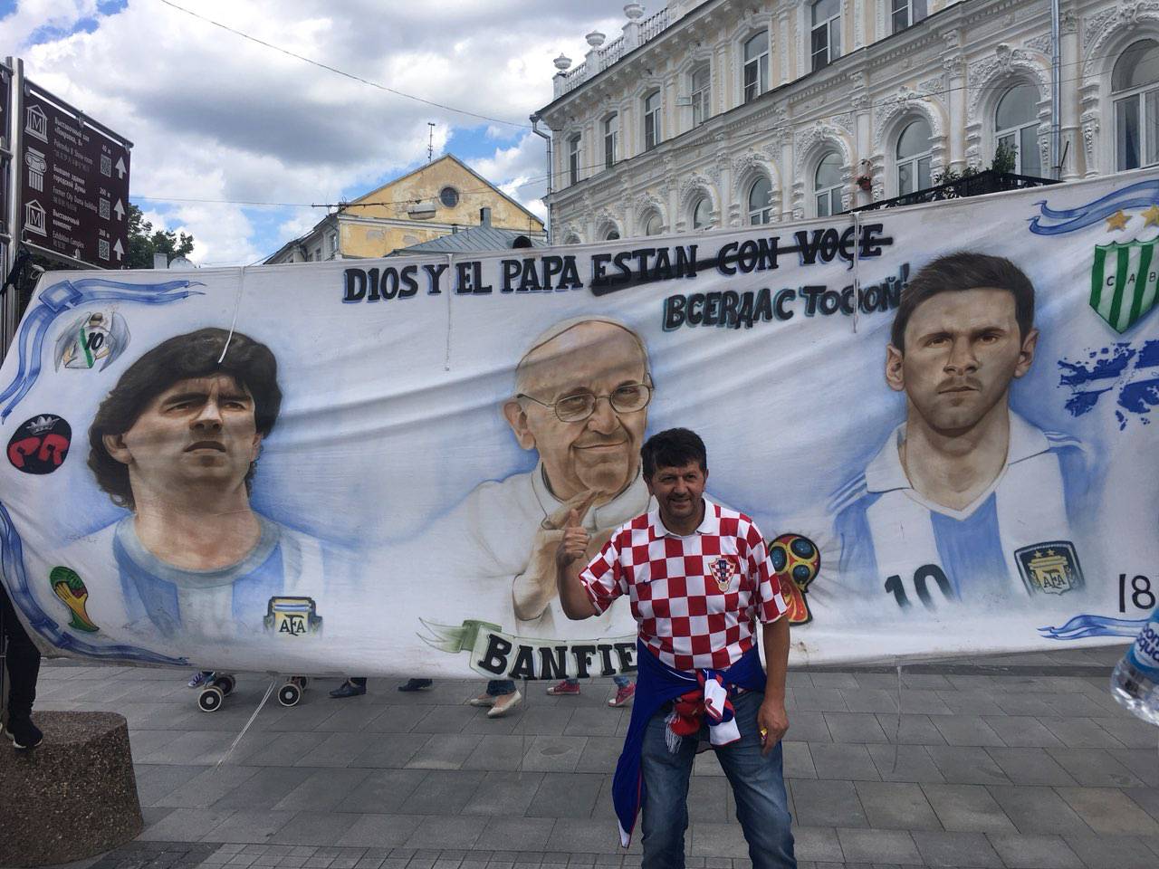 Gaučos se moli uoči Hrvatske: Diego, Papa i Leo, pomagajte!