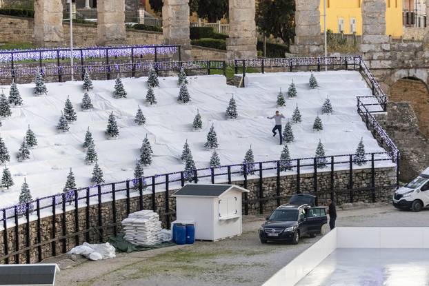 U Pulskoj Areni traju zadnje pripreme za advent