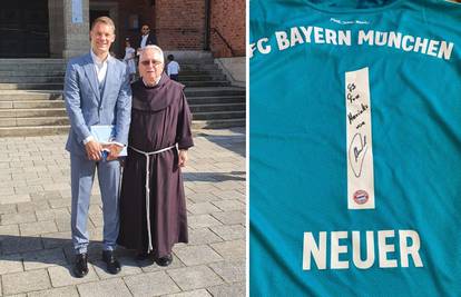 Neuer iznenadio fratra Hrvata u Münchenu: Dao mu je svoj dres