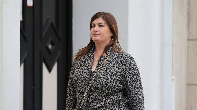Zagreb: Dolazak članova HDZ-a na sjednicu Predsjedništva