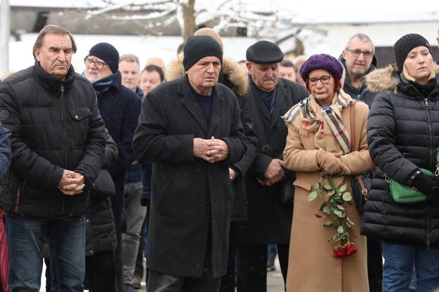 Zagreb: Sprovod Marijana Čerečeka na Stenjevačkom groblju