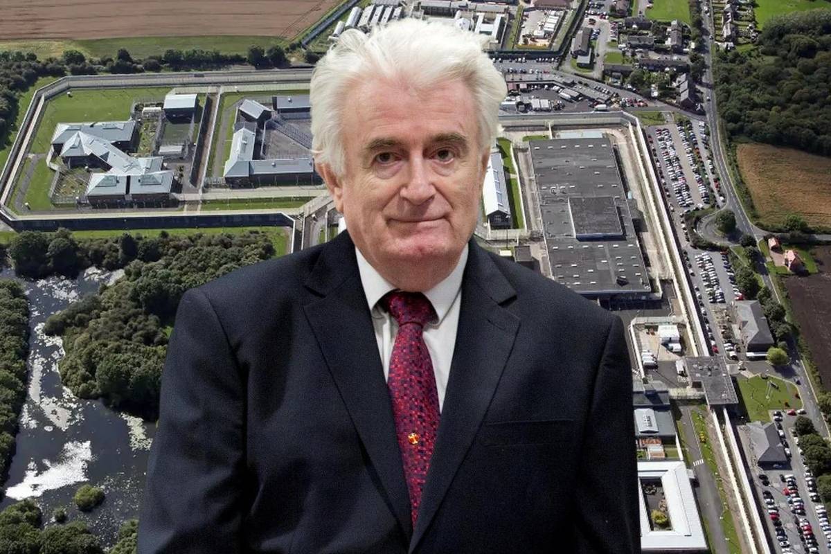 Radovan Karadžić premješten je u zatvor u Veliku Britaniju