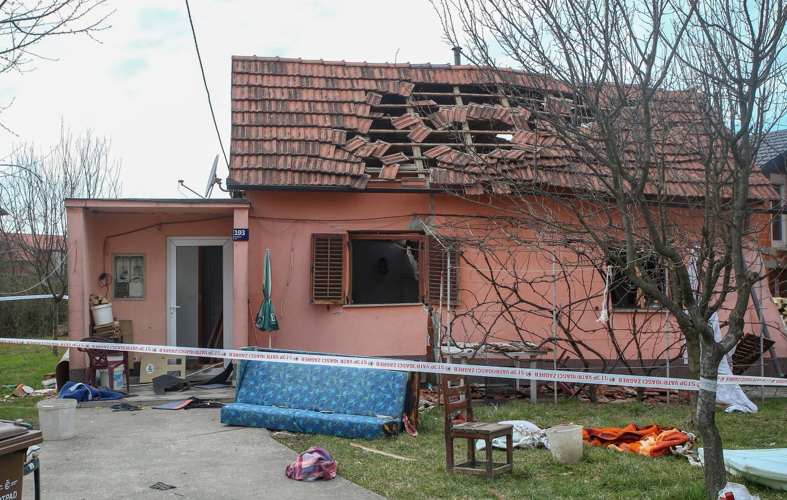 Zagreb: Jedna osoba ozlijeđena nakon ekplozije koja je potpuno uništila kuću