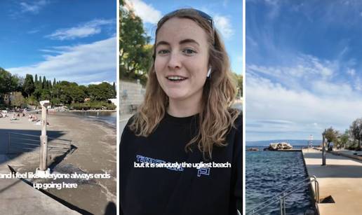 VIDEO Amerikanka 'popljuvala' kultnu dalmatinsku plažu: 'To je najružnija plaža u Hrvatskoj!'