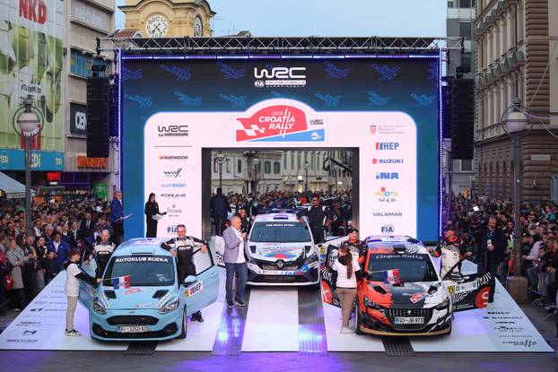 Rijeka: Ceremonijalni start WRC Croatia Rallyja 2026.
