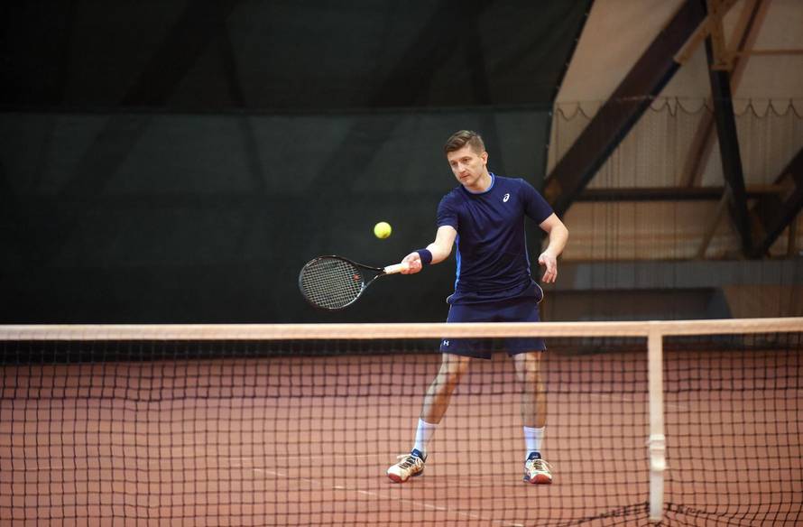 Zdravko Marić i Sandro Brusich odigrali meč na turniru Stars open u Rovinju