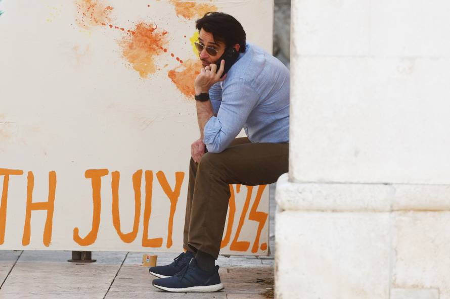 Holivudski glumac Goran Višnji? uživa u rodnom Šibeniku