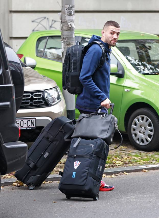 Matea Kova?i?a na okupljanje reprezentacije dovezla je supruga Izabel