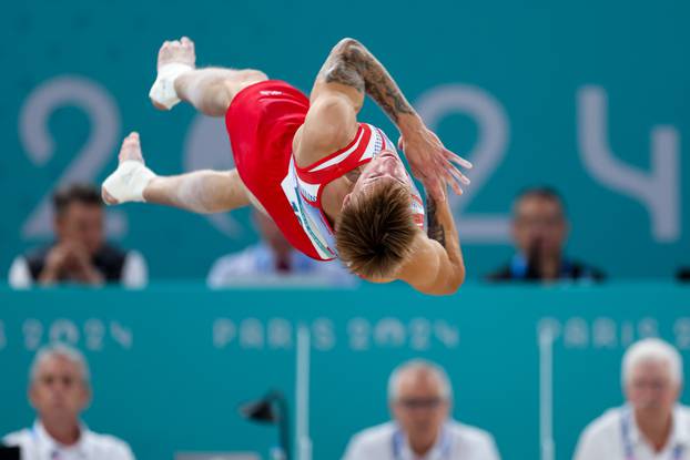 Pariz: Aurel Benović nastupio na kvalifikacijama u parteru na Olimpijskim igrama