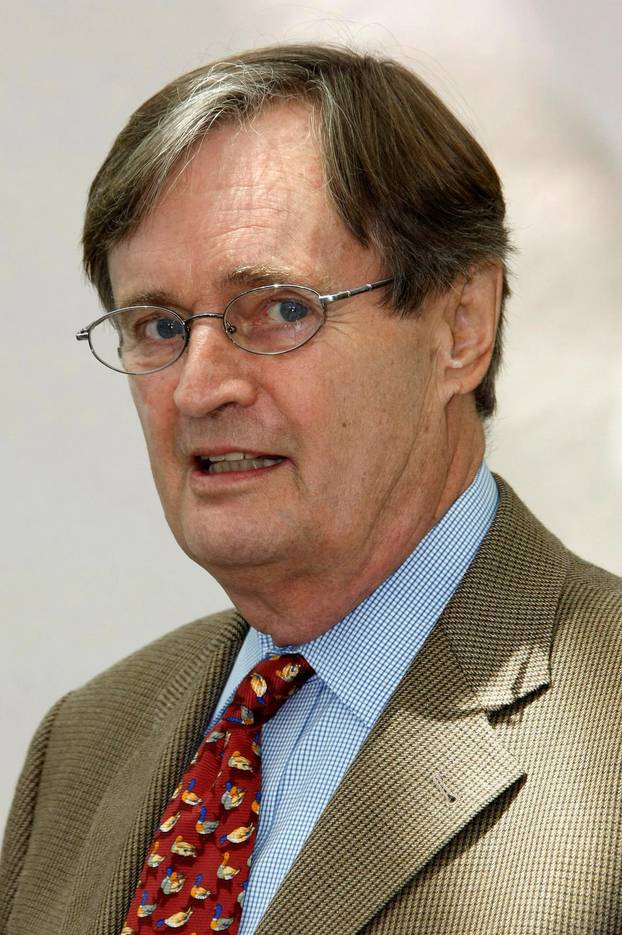 FILE PHOTO: Actor David McCallum poses during a photocall at the 49th Monte Carlo television festival in Monaco