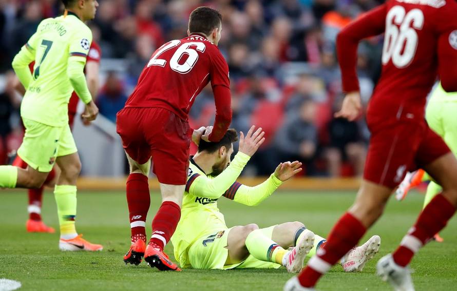 Liverpool v Barcelona - UEFA Champions League - Semi Final - Second Leg - Anfield