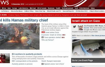 Na BBC-ju izvanredna vijest o ostavci potpredsjednika Vlade