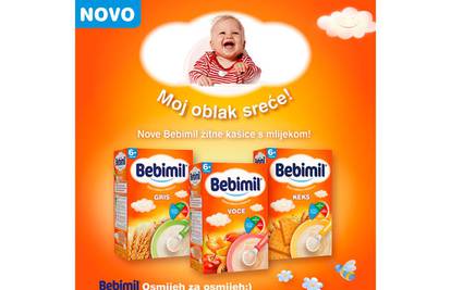 Nove Bebimil žitne kašice s mlijekom za vaše mališane!