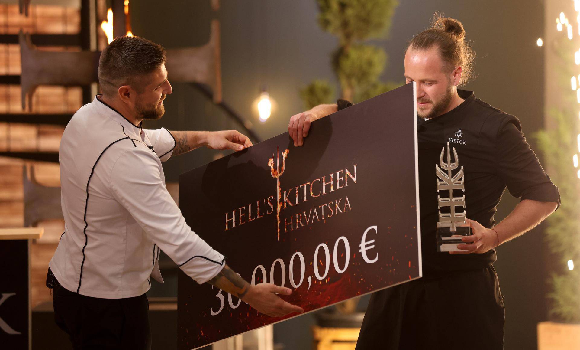 Viktor je pobjednik prve sezone 'Hell's Kitchen Hrvatska': 'Ovo mi  je nezaboravno iskustvo!'