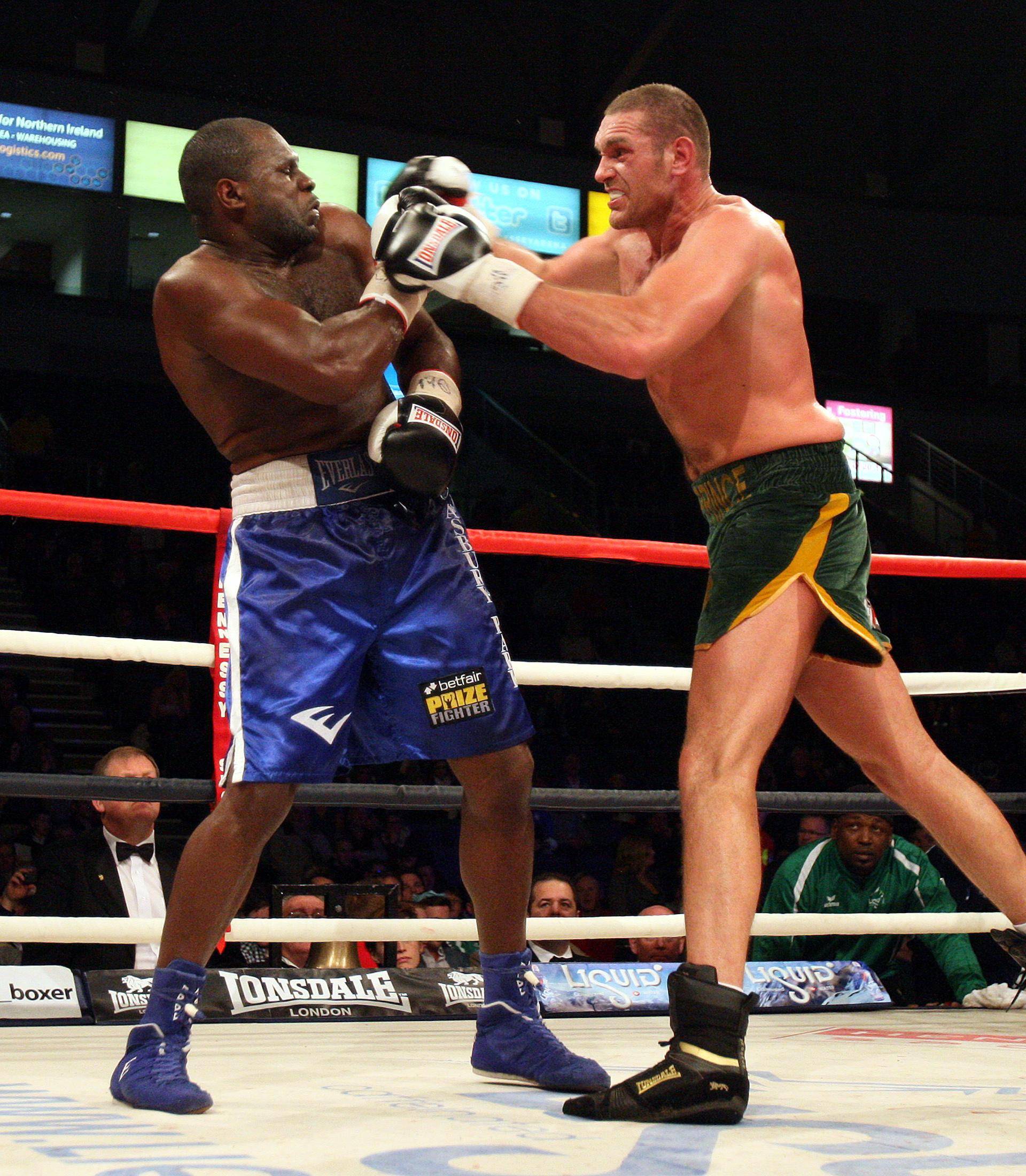 Boxing - WBC Heavyweight Title Eliminator Contest - Tyson Fury v Kevin Johnson - Odyssey Arena