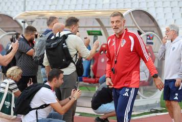 Split: Trening hrvatske nogometne reprezentacije uo&ccaron;i sutra&scaron;nje utakmice protiv &Scaron;panjolske