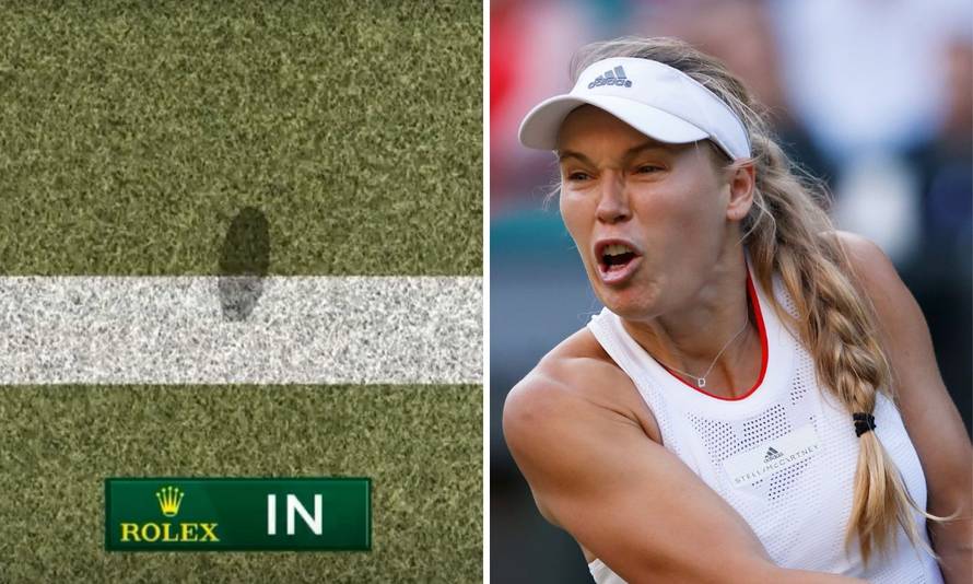 Alo, sokole, jesi se pokvario? Wozniacki: Sudac, krade me...