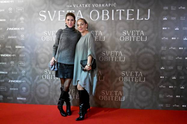 Zagreb: Svečana premijera filma "Sveta obitelj" održala se u Kaptol Boutique Cinema