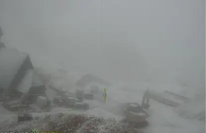 FOTO U Sloveniji je pao snijeg!