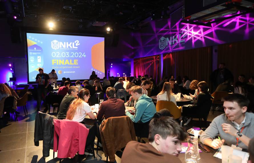 Šibenik: Finale Nacionalne kviz lige srednjoškolaca